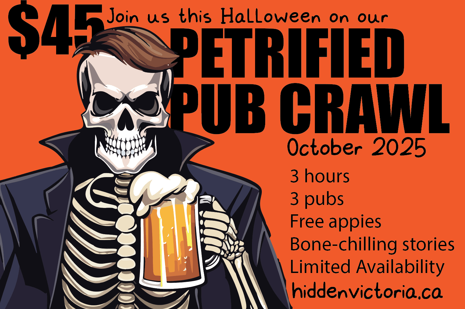 Victoria’s Petrified Pub Crawl with Hidden Victoria Tours
