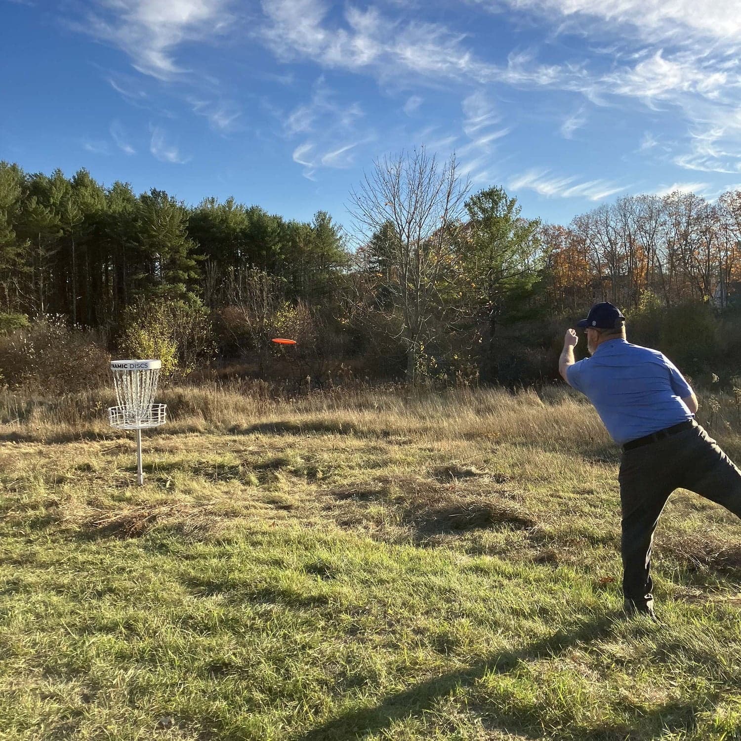 Kittery 9-Hole Disc Golf: Beginner-Friendly Woodland Course by the Aerial Ropes