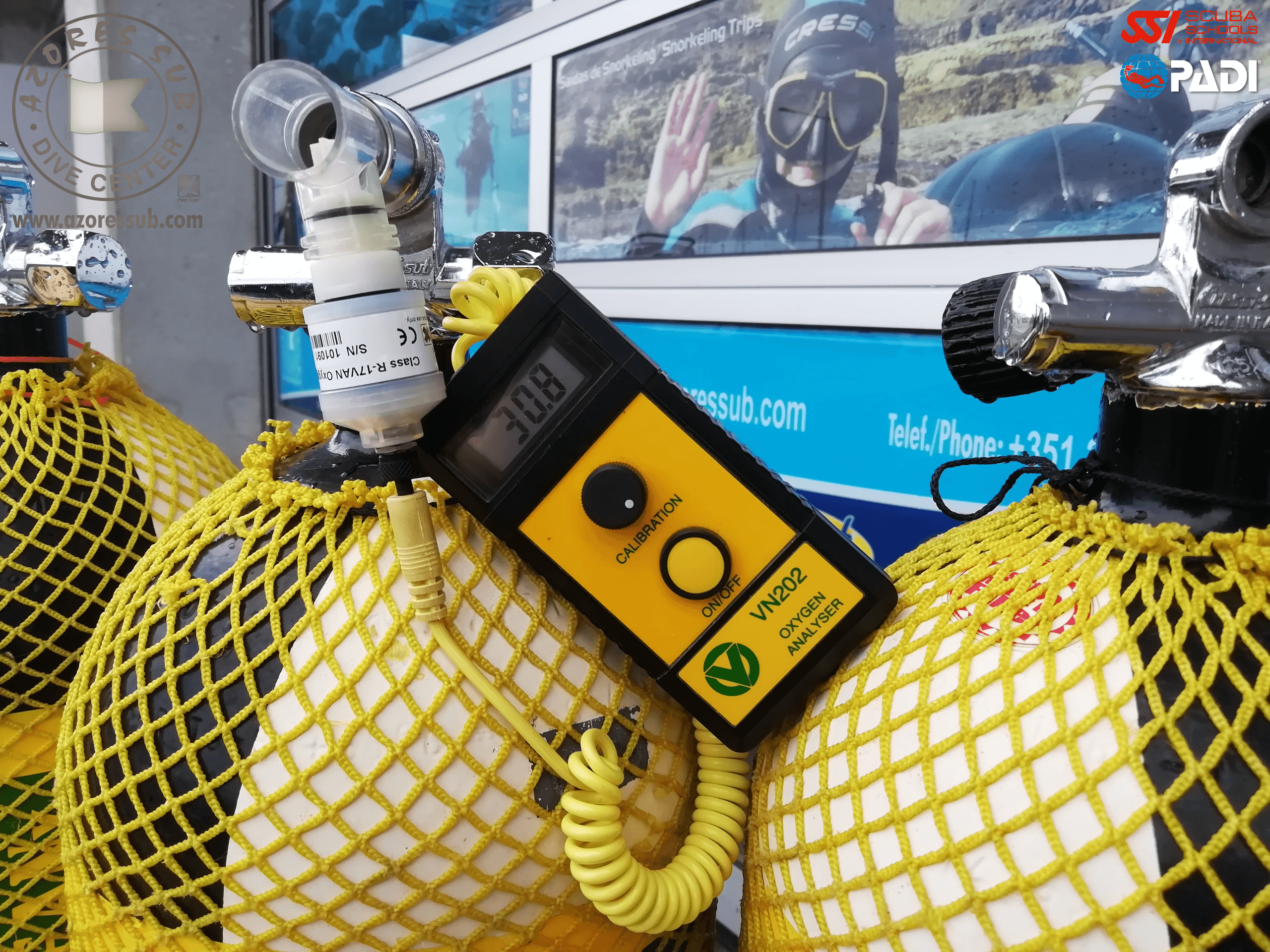 Diving with Nitrox at Azores Sub, Lda