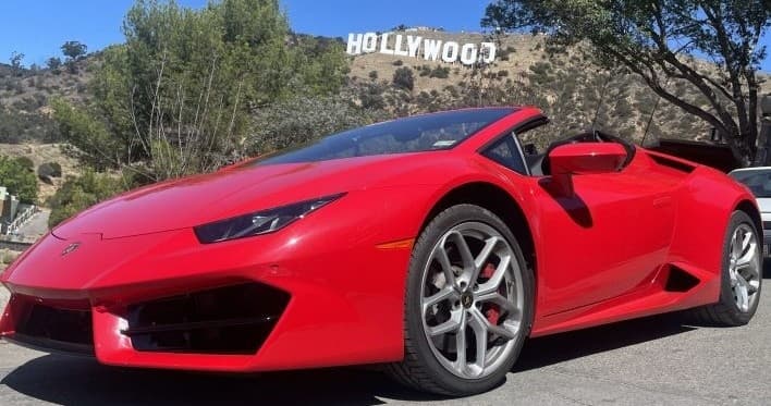 Motorized-Land Thrill with Lamborghini Experience in Hollywood