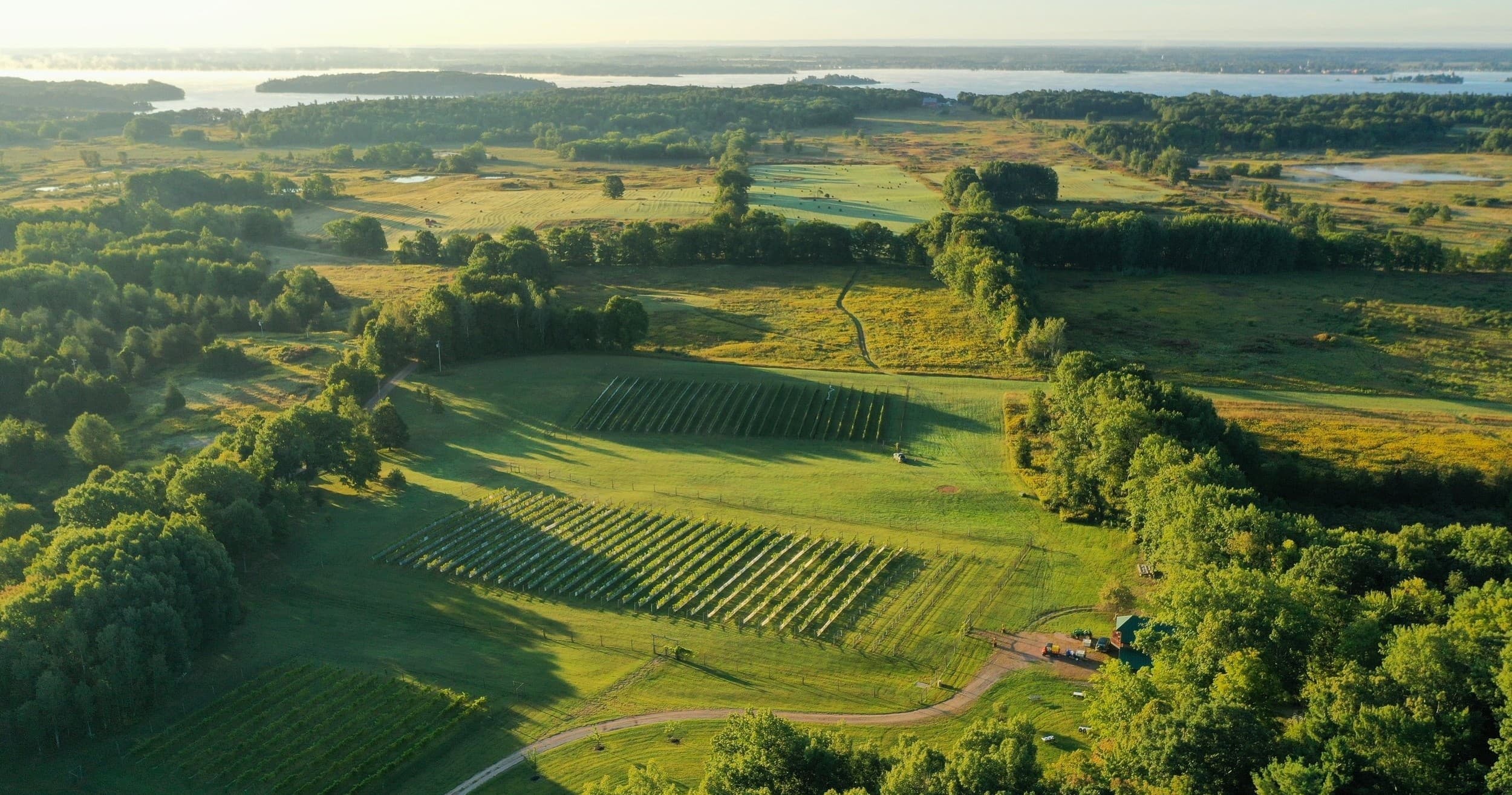 Land Adventures at Grindstone Island Winery with The Adventure Collective