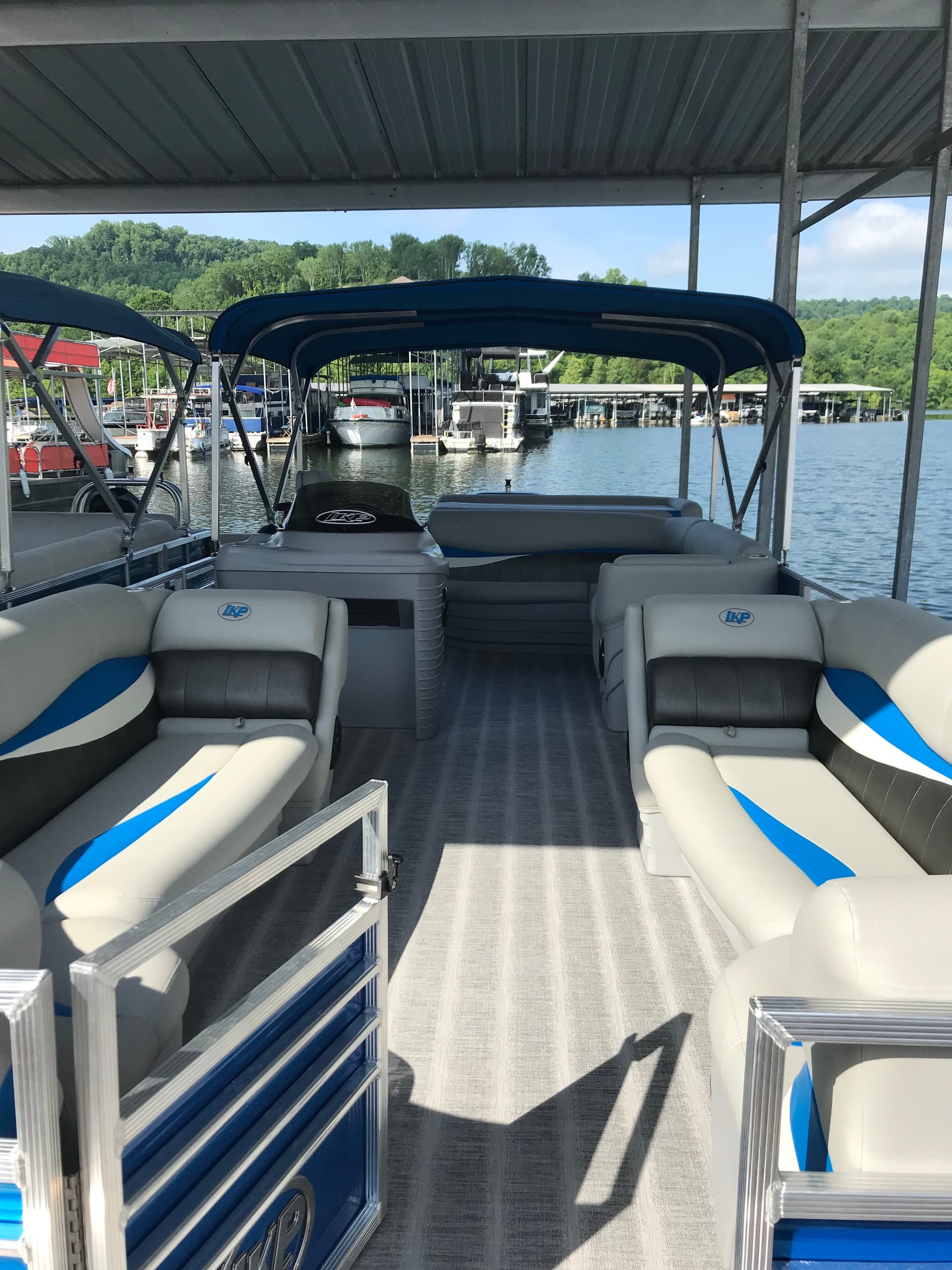 Water Activities & Leisure Kraft Pontoon Boat at Hidden Harbor Marina