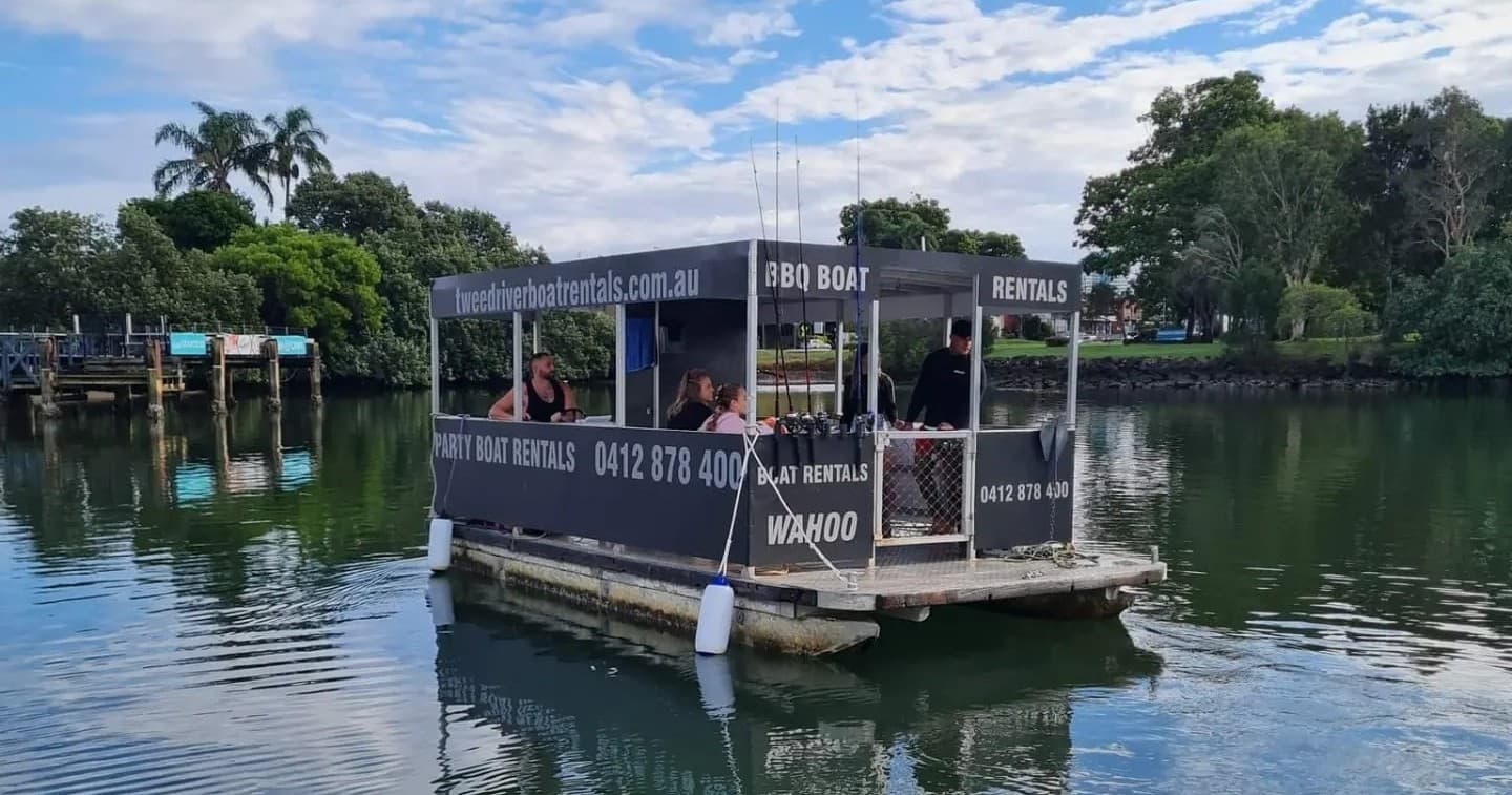 Water Activities with Berger Houseboat Holidays on Tweed River