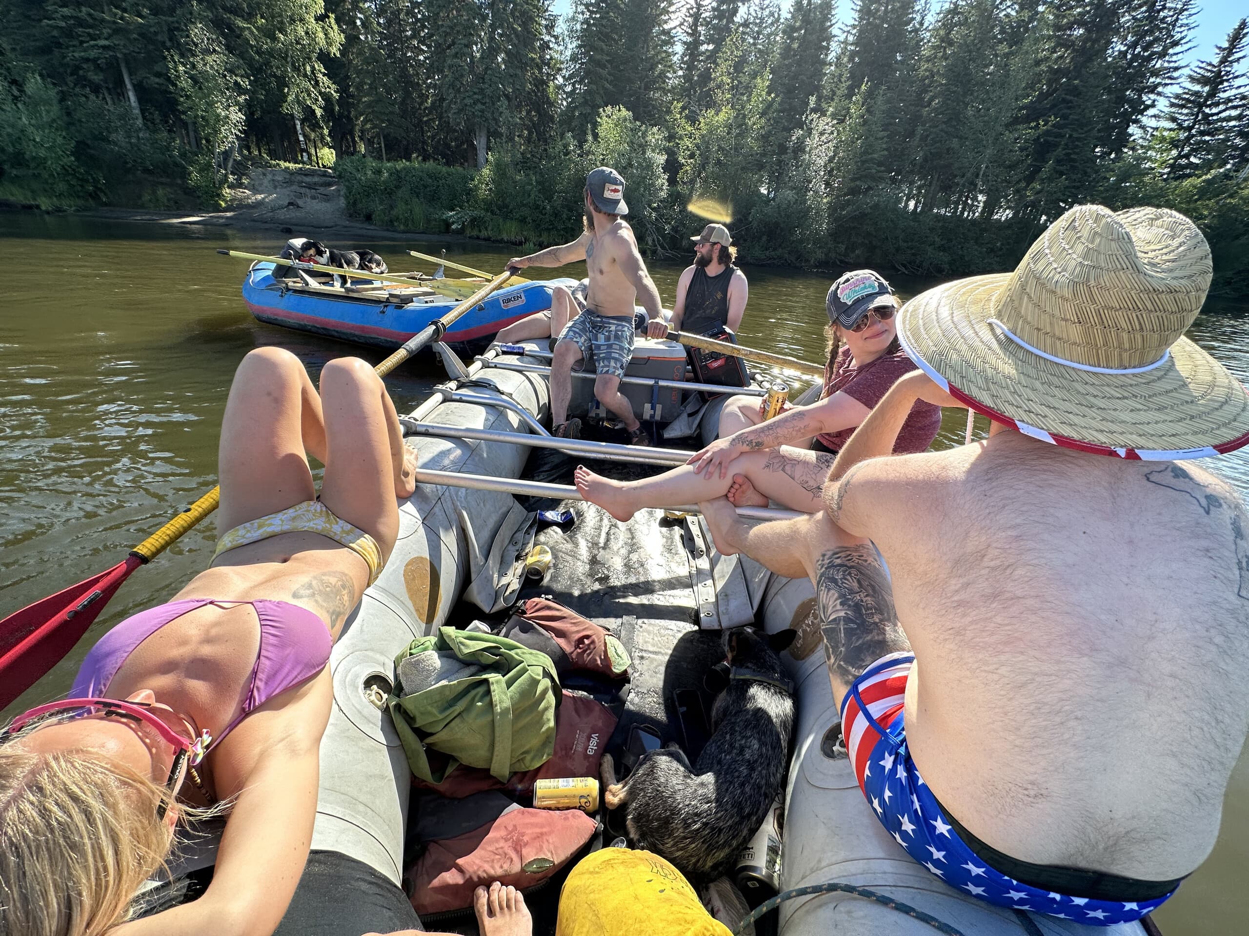 Fairbanks City Raft Float Tour on the Chena River: Scenic 4-Hour Guided Float photo 1