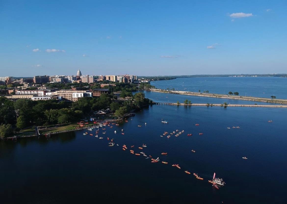 Three Hours Burger Barge Experience in Madison, WI