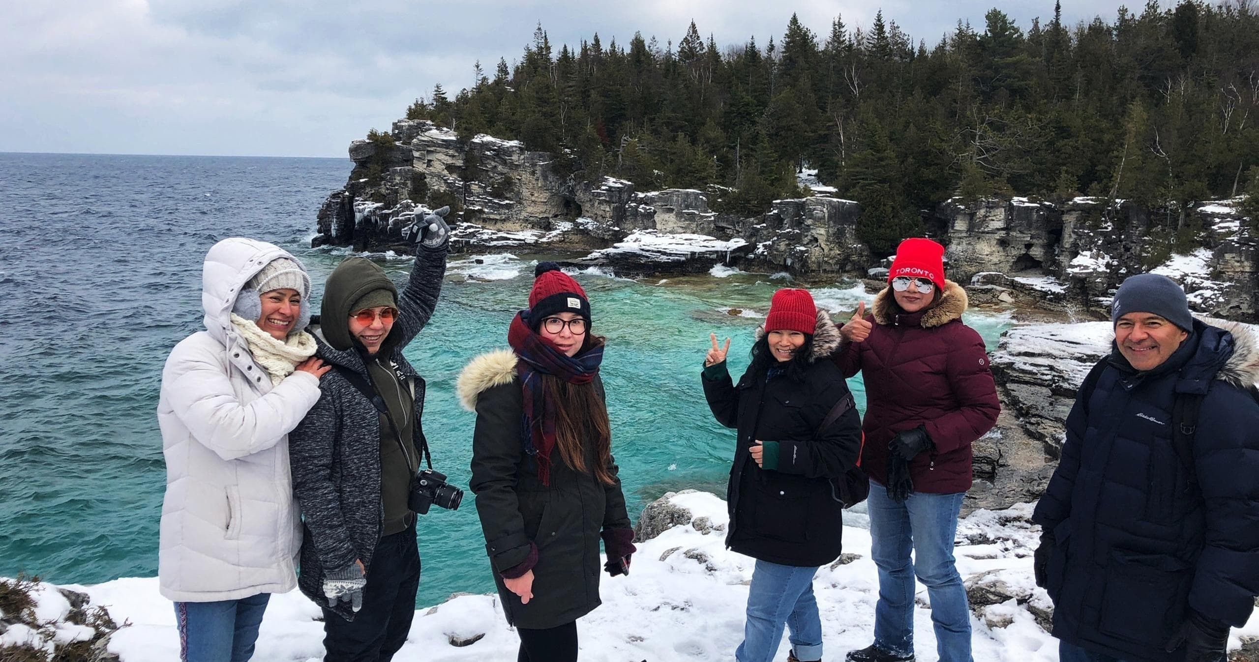 Winter Hiking Adventure on Ontario's Bruce Peninsula