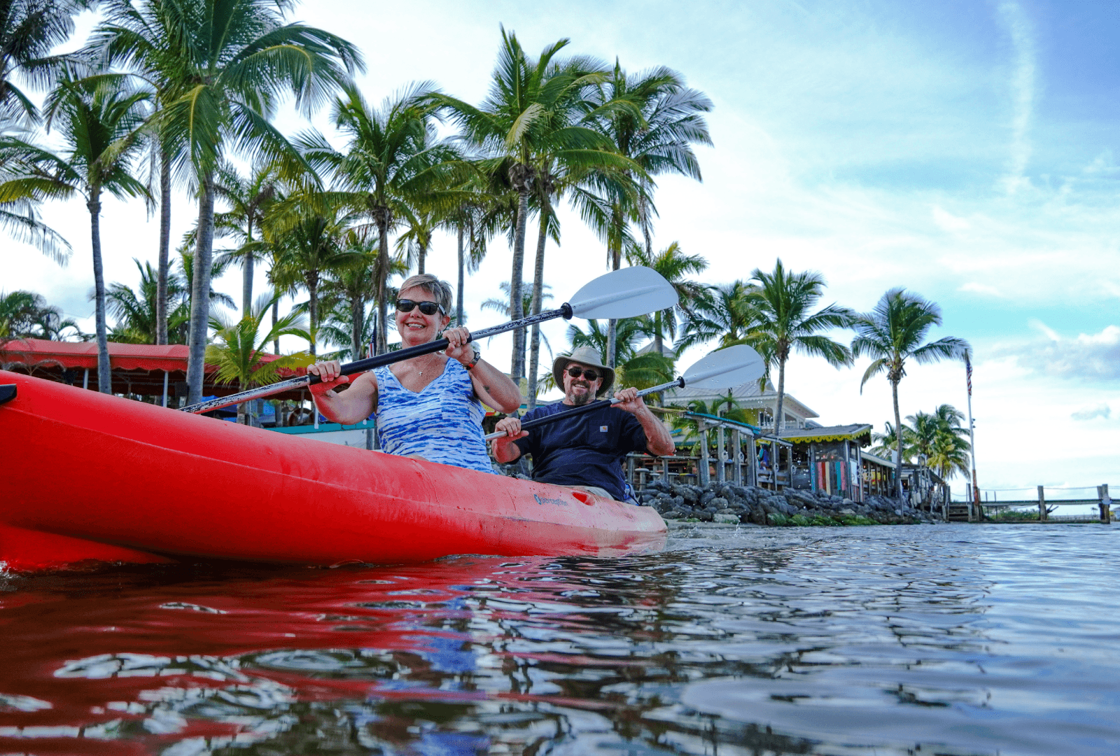 Water Activities at Capt Hirams Resort: Indian River Lagoon Kayaking
