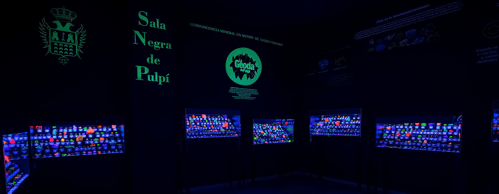 Luminescent Minerals and Art at OleoAlmanzora in Pulpí