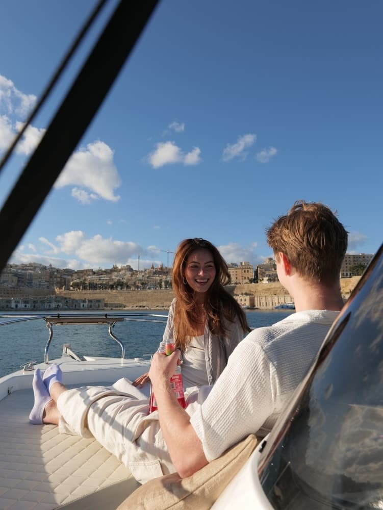 Afternoon Half-Day Charter from Ta' Xbiex — Swim, Snorkel & Coast photo 1