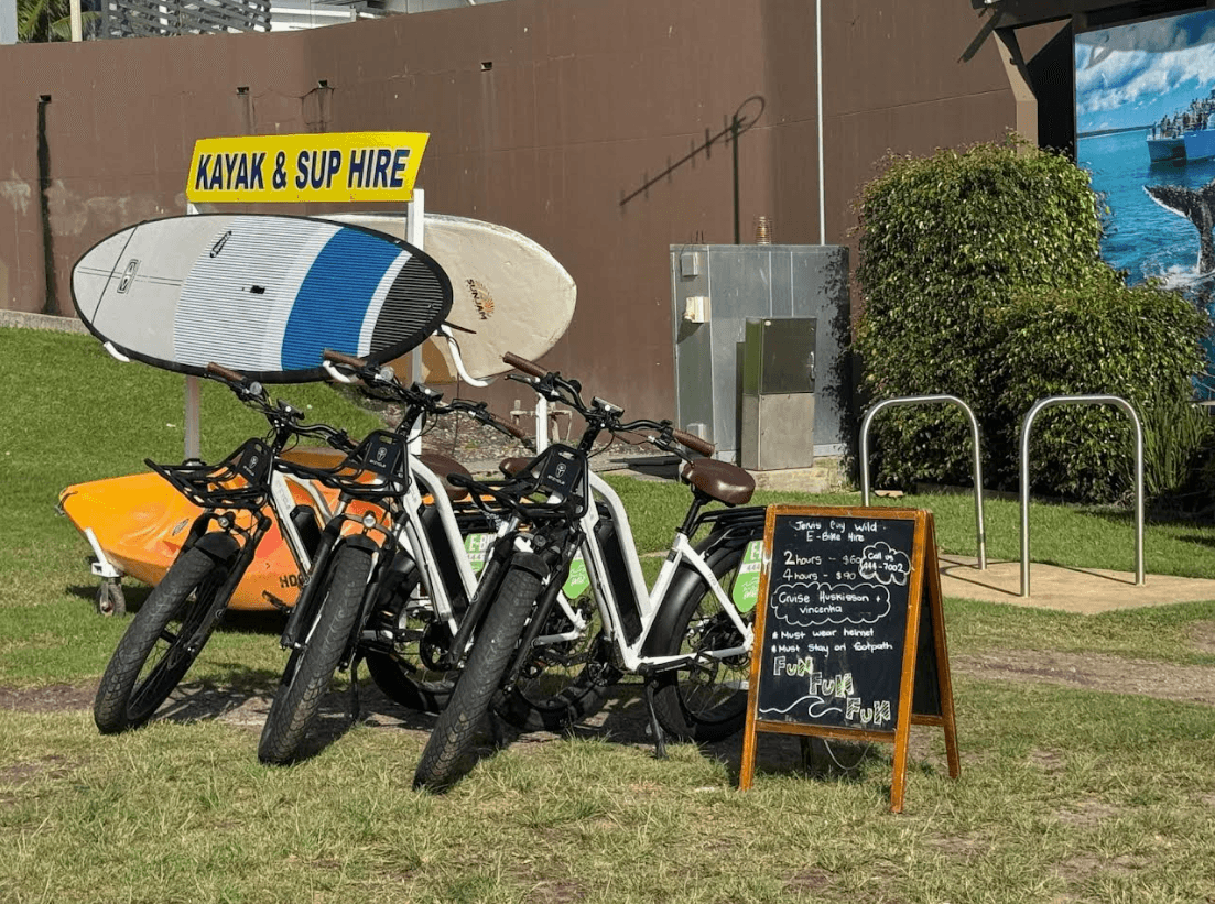 Land Adventures: E-bike Rental at Jervis Bay Wild Ltd