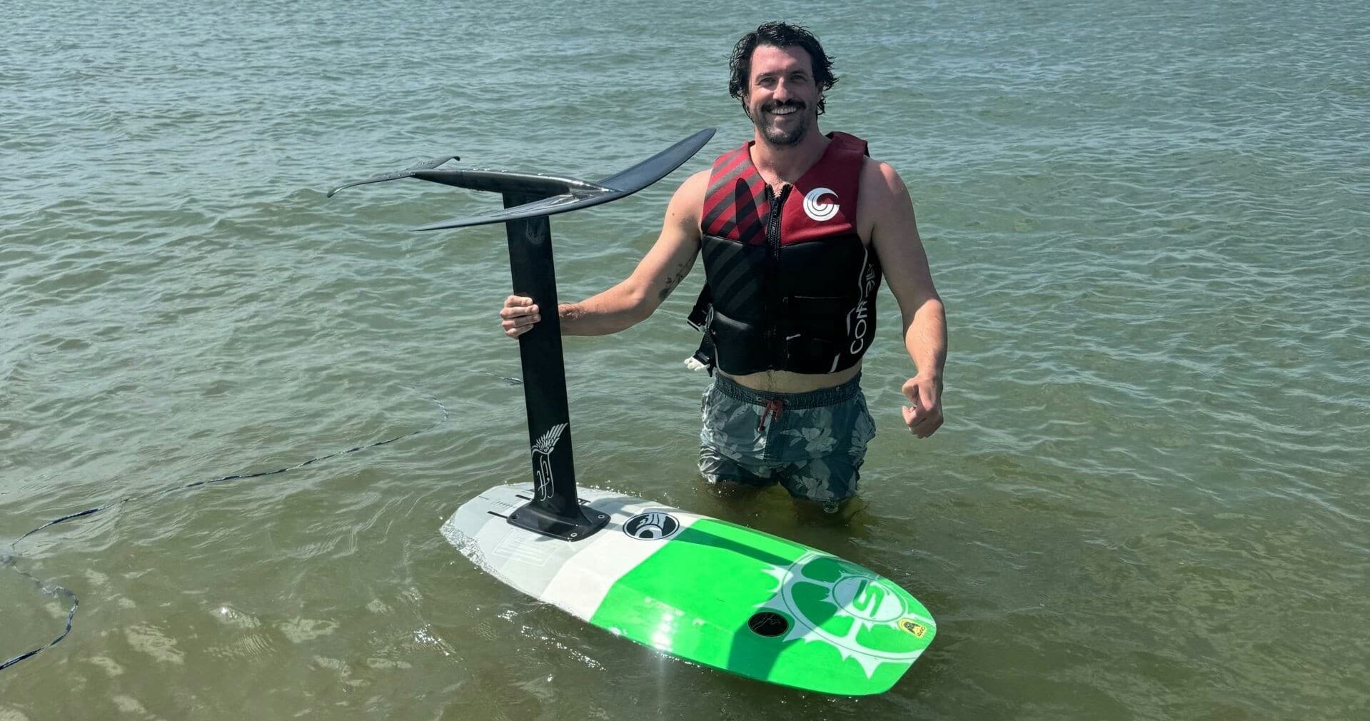 Beginner Foil Lessons at Kiteboarding North Padre Island