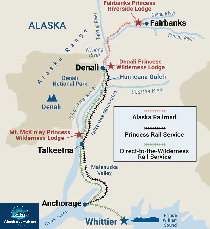 Talkeetna 2 Day Luxury Boat & Rail Adventure