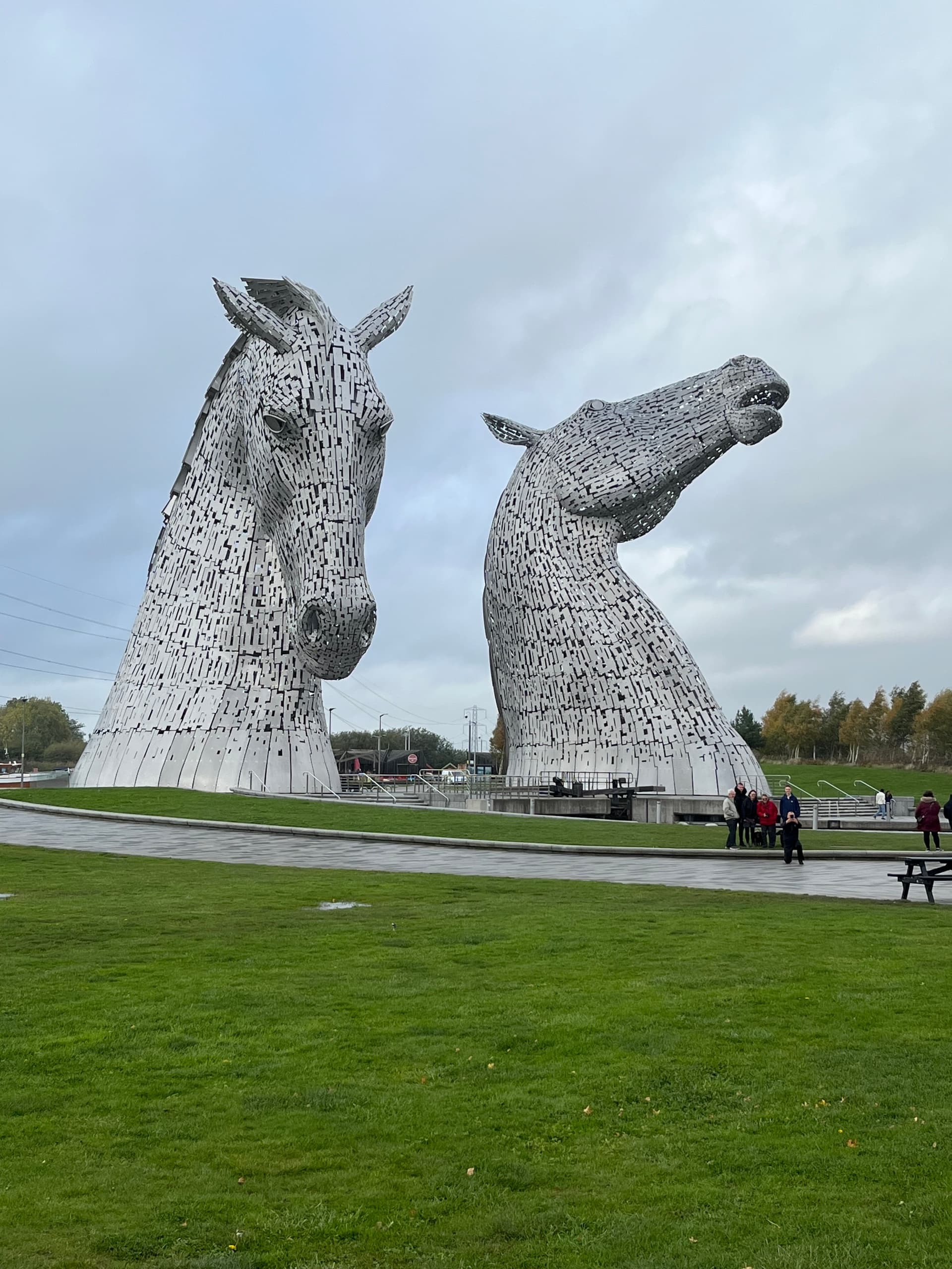 Land Adventures with Serca Tours: Kelpies & Falkirk Wheel from Greenock