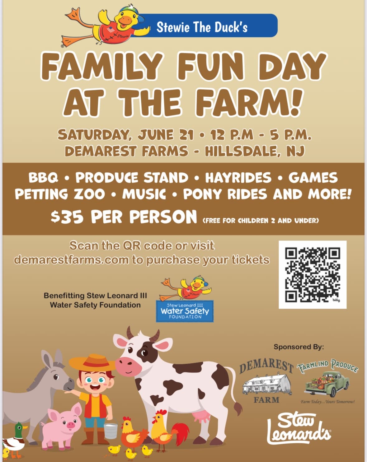 Stewie the Duck's Family Fun Day: A Vibrant Outdoor Celebration at Demarest Farms, New Jersey