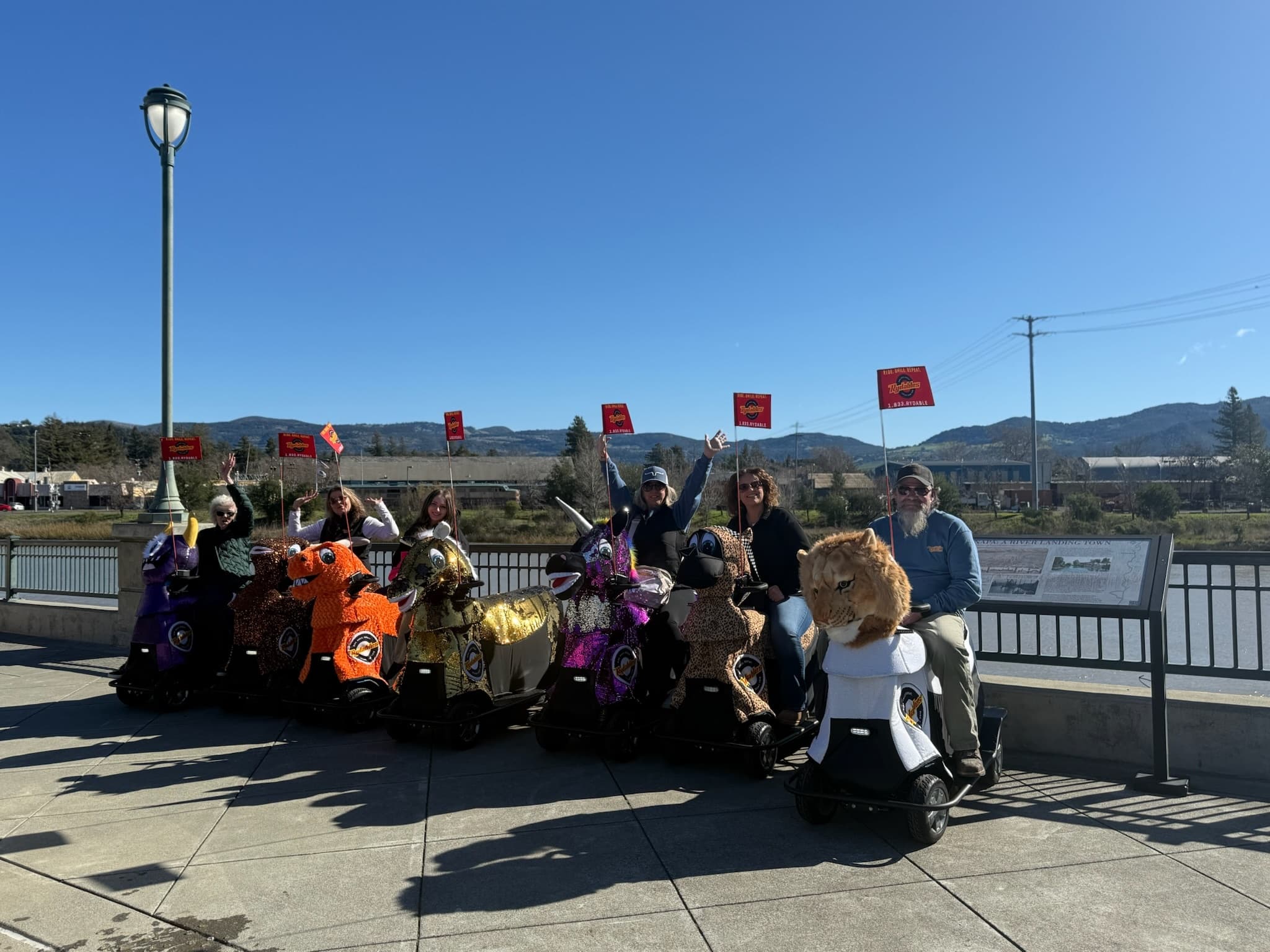 Napa Valley Rydables team