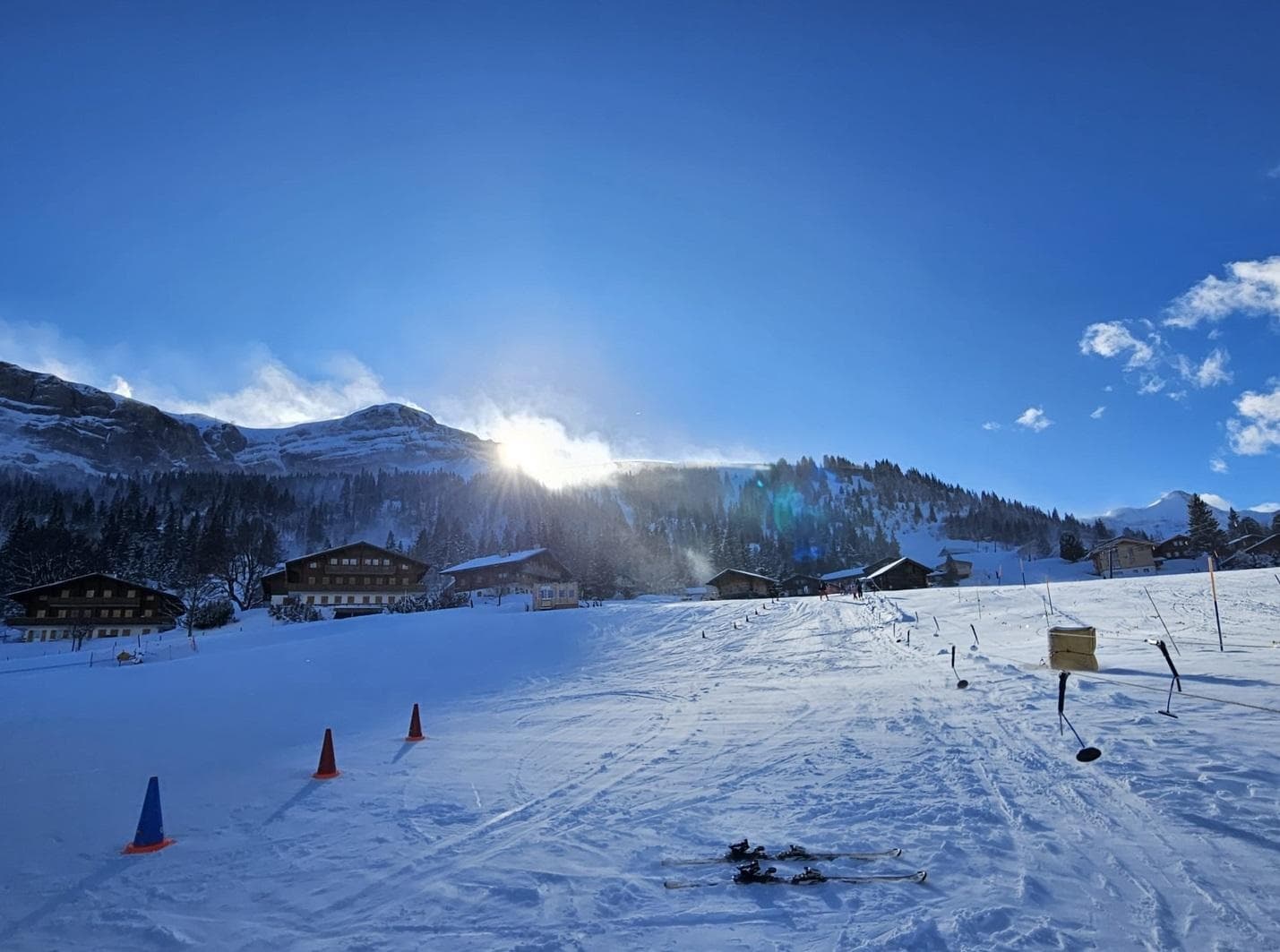 Half-Day Taster: Beginner Ski Lesson & Axalp Shuttle from Interlaken photo 1