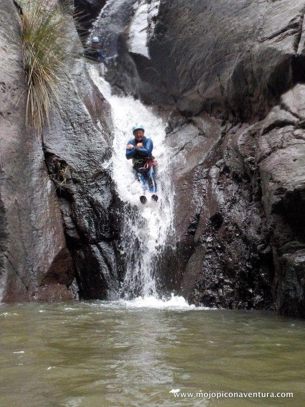 Canyoning Adventure at Mojo Picon in BCO DEL MULATO