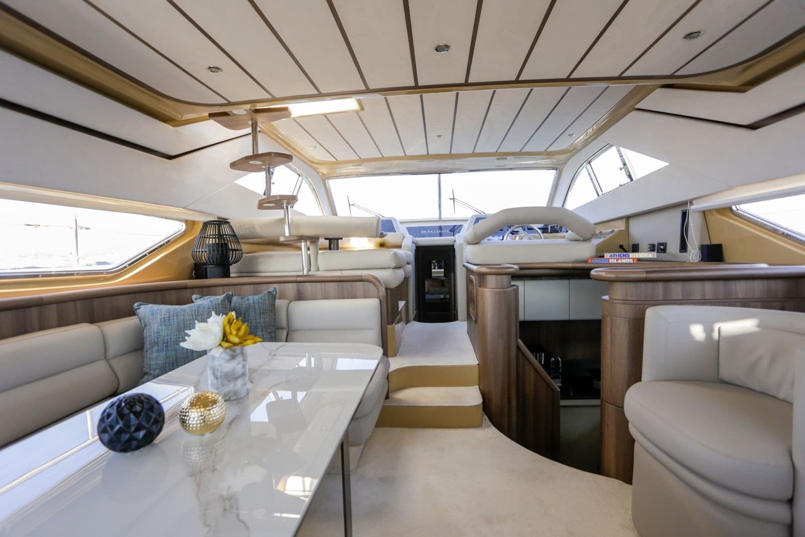 Ferretti 57 Private Full Day Cruise: Athenian Riviera & Saronic Islands Day Charter photo 4