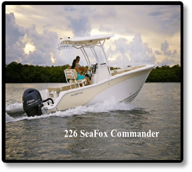 Center console boat cruising coastal waters for offshore adventure