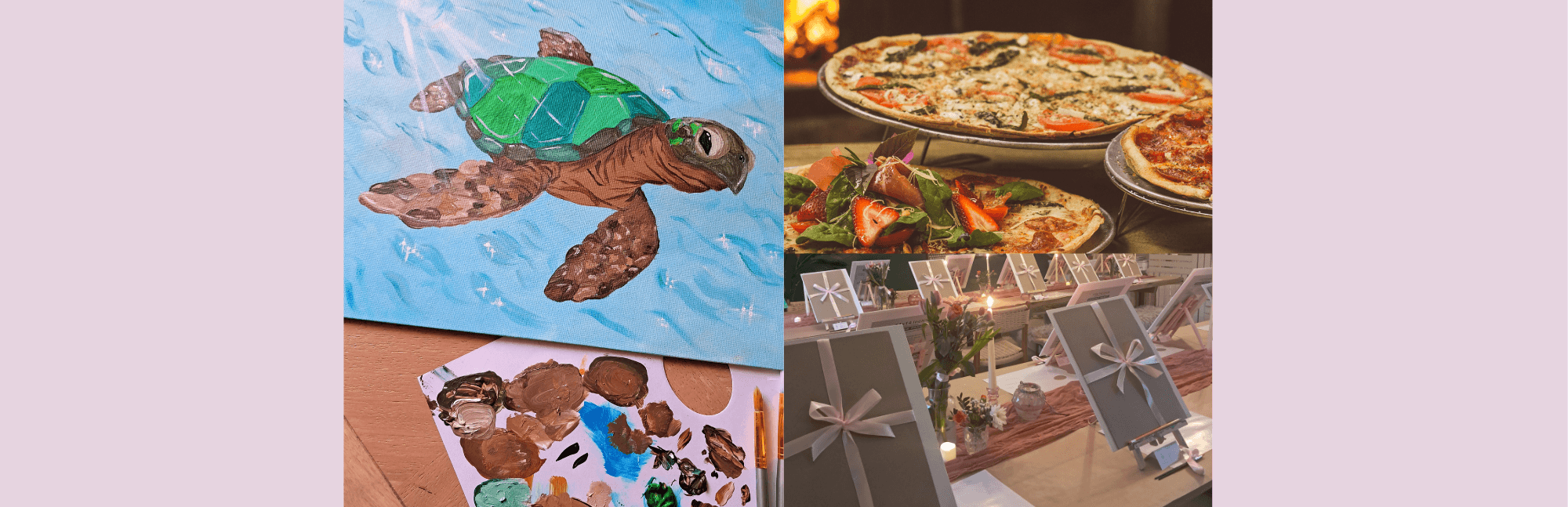 Creative Night Out at Cattivo with Paint & Pizza