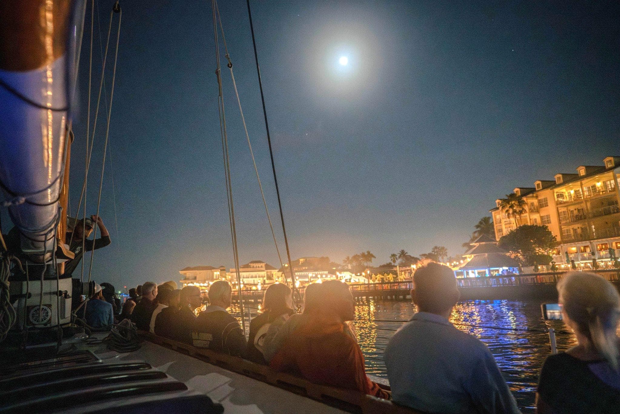 Full Moon Sail Aboard Schooner America 2.0 in Key West