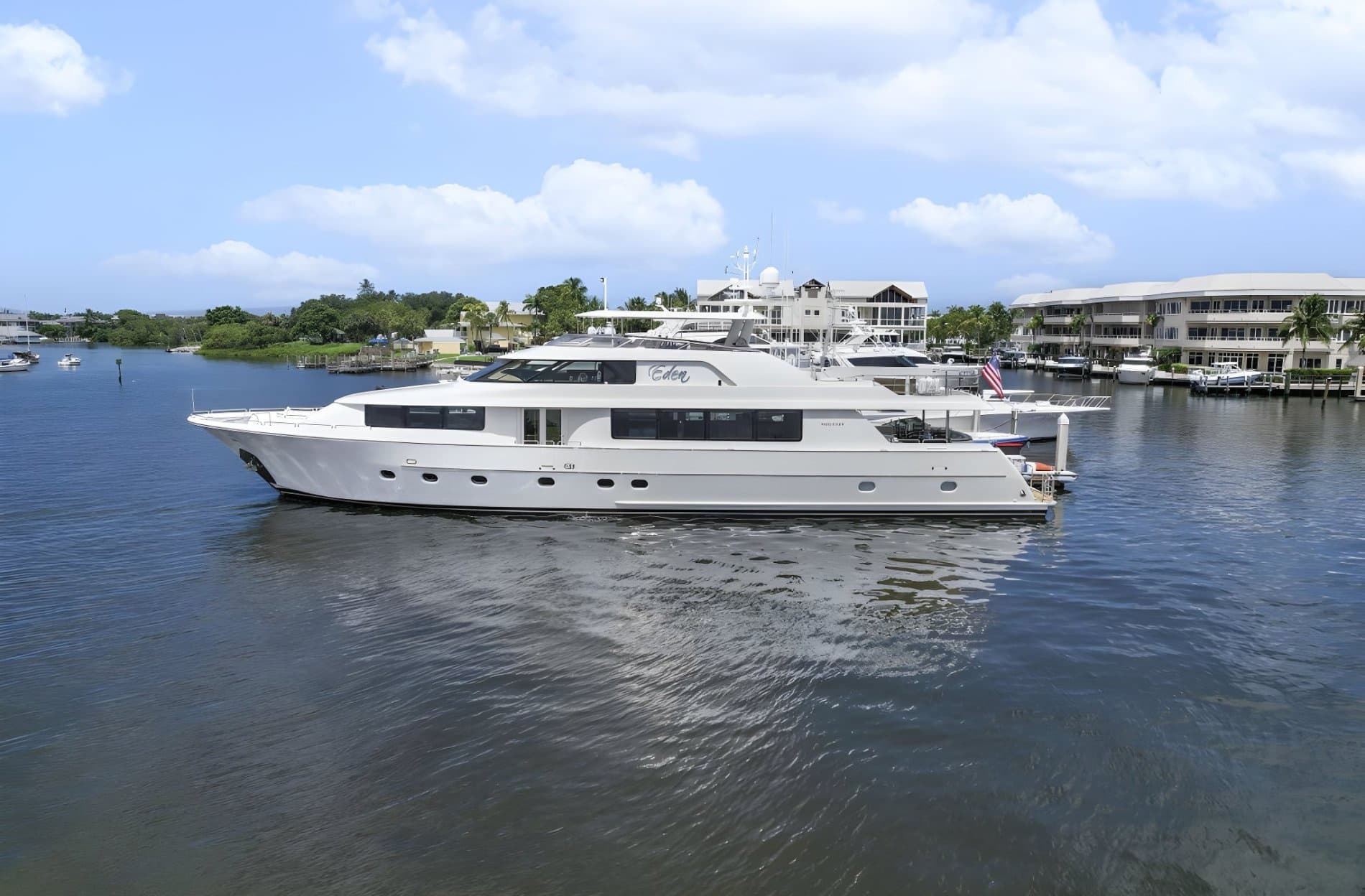 112-Foot Westport Eden Yacht Charter From Naples | Luxury Day Charters & Eco Upgrades photo 1