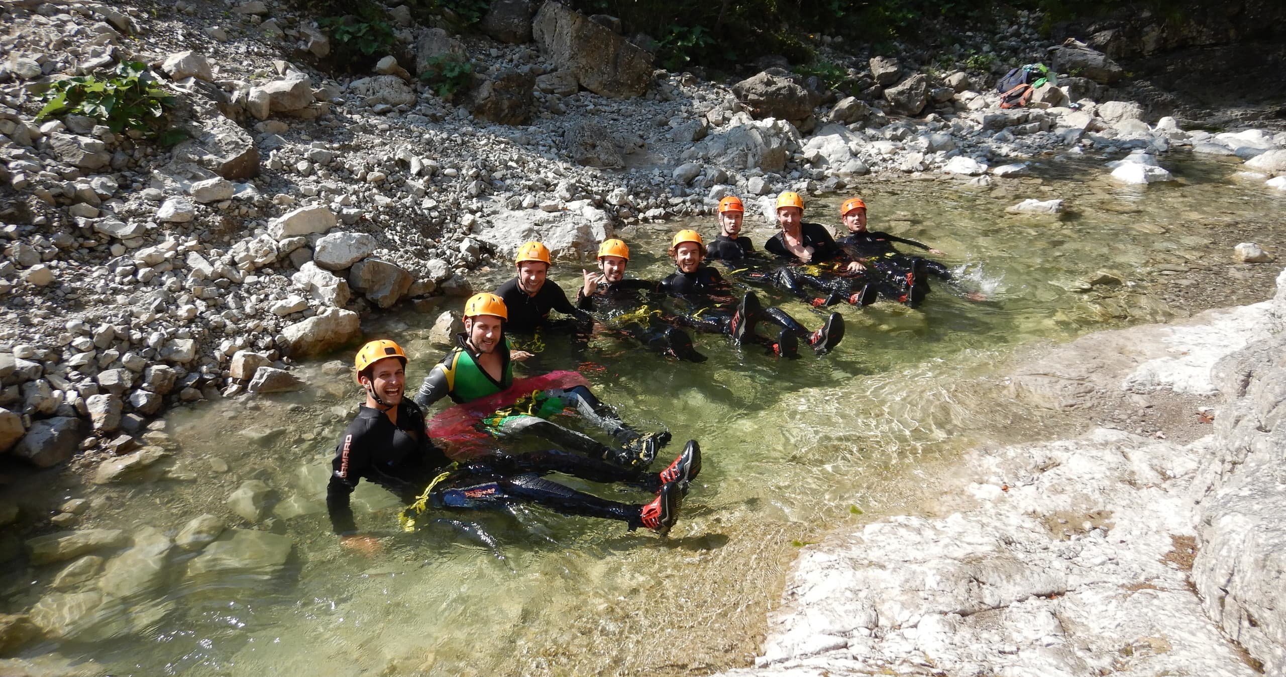 Beginner Canyoning Tour with Da Schluchtler in Bavaria