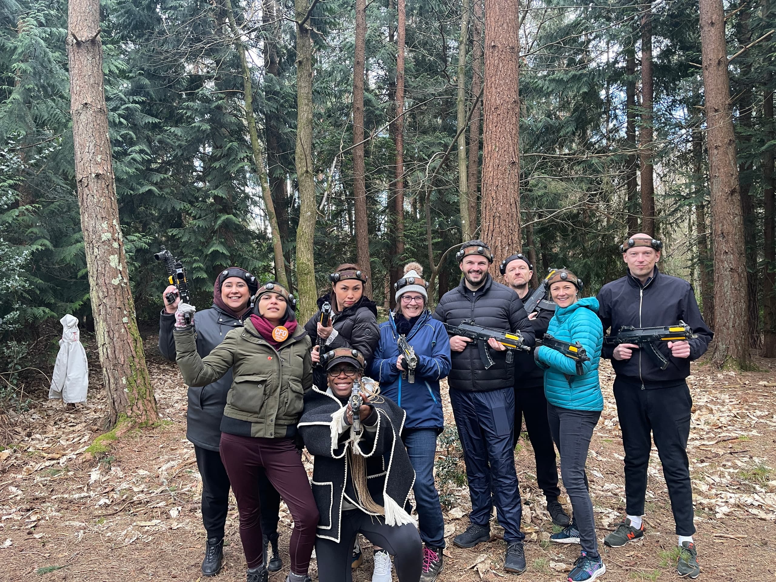 Woodland Team Building Activities in Beaulieu, England