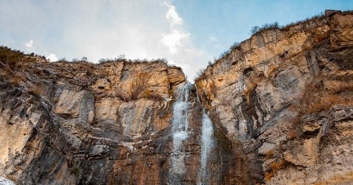 Two Waterfalls Hike & Float with Provo River Rafting in Utah