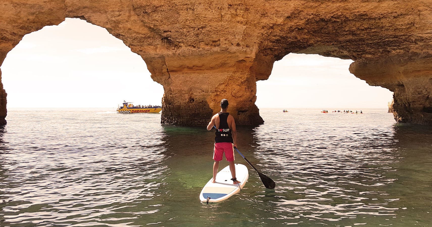 Benagil SUP with I Love Sup in Algarve