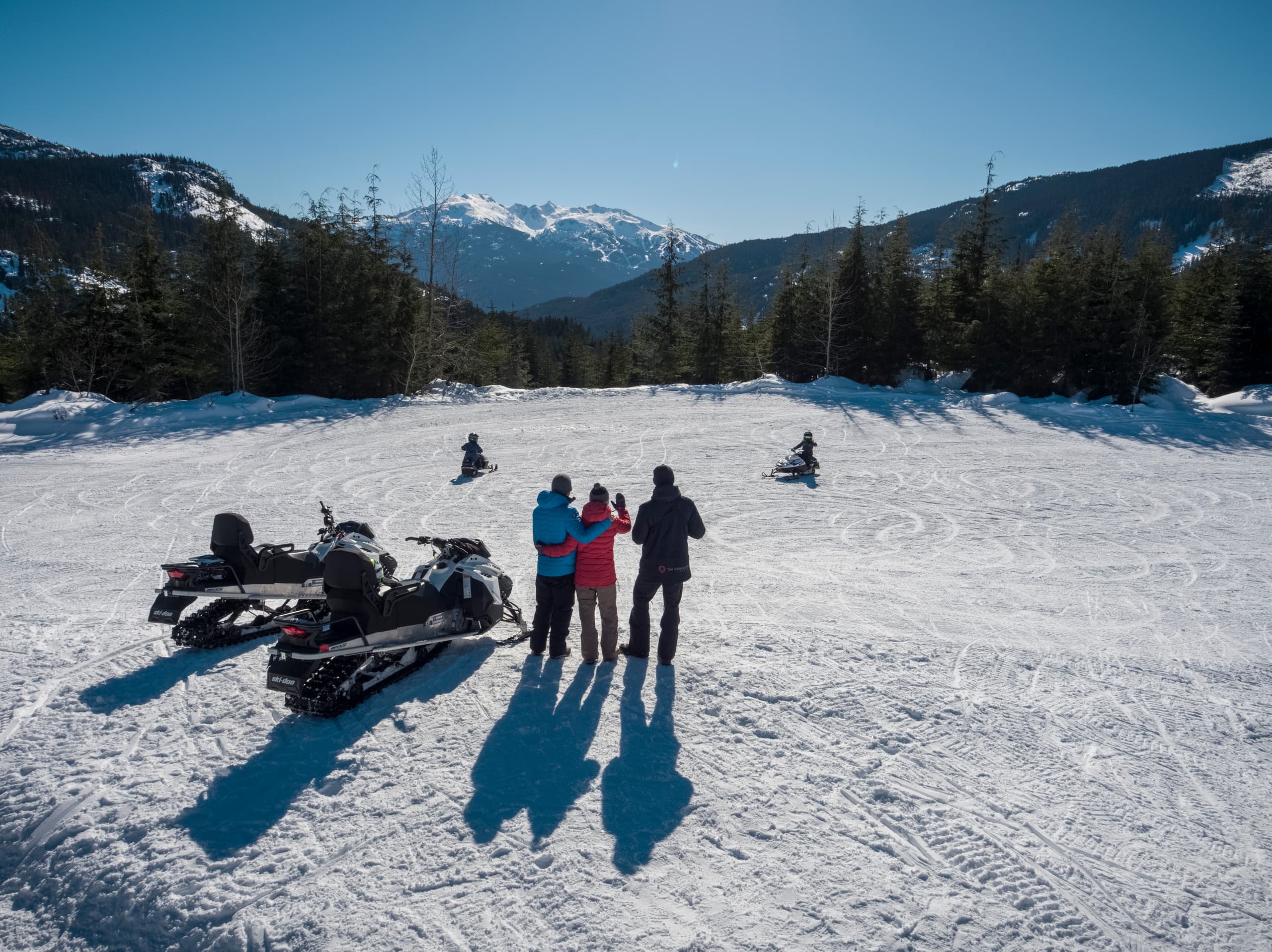 Family Snowmobile Adventure in Whistler, BC
