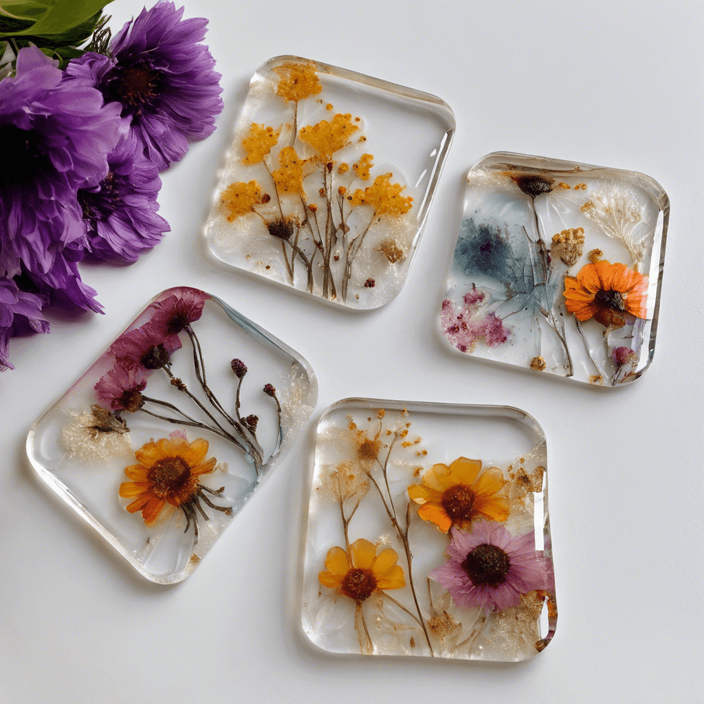 Art Workshop: Resin Coaster Class by Yulia Maui Art