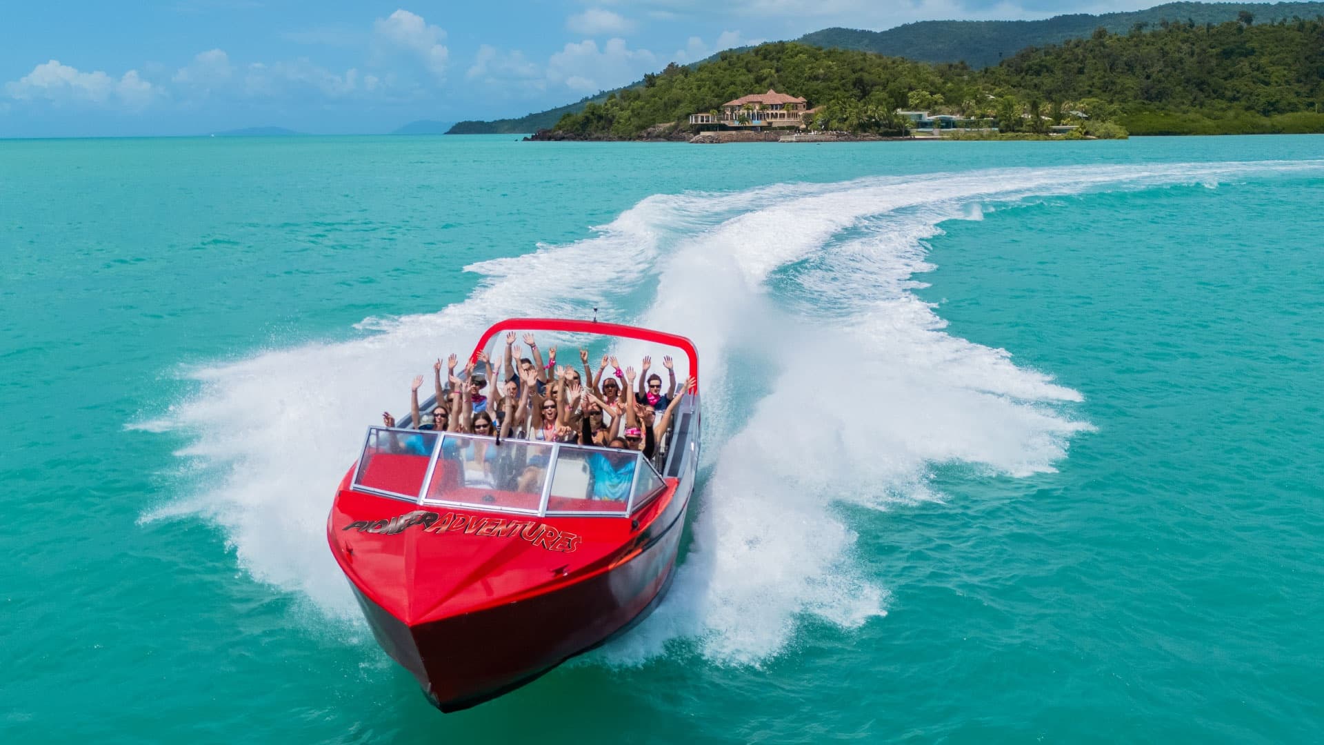 Ultimate Bay Blast Jet Boat Ride with Pioneer Adventures