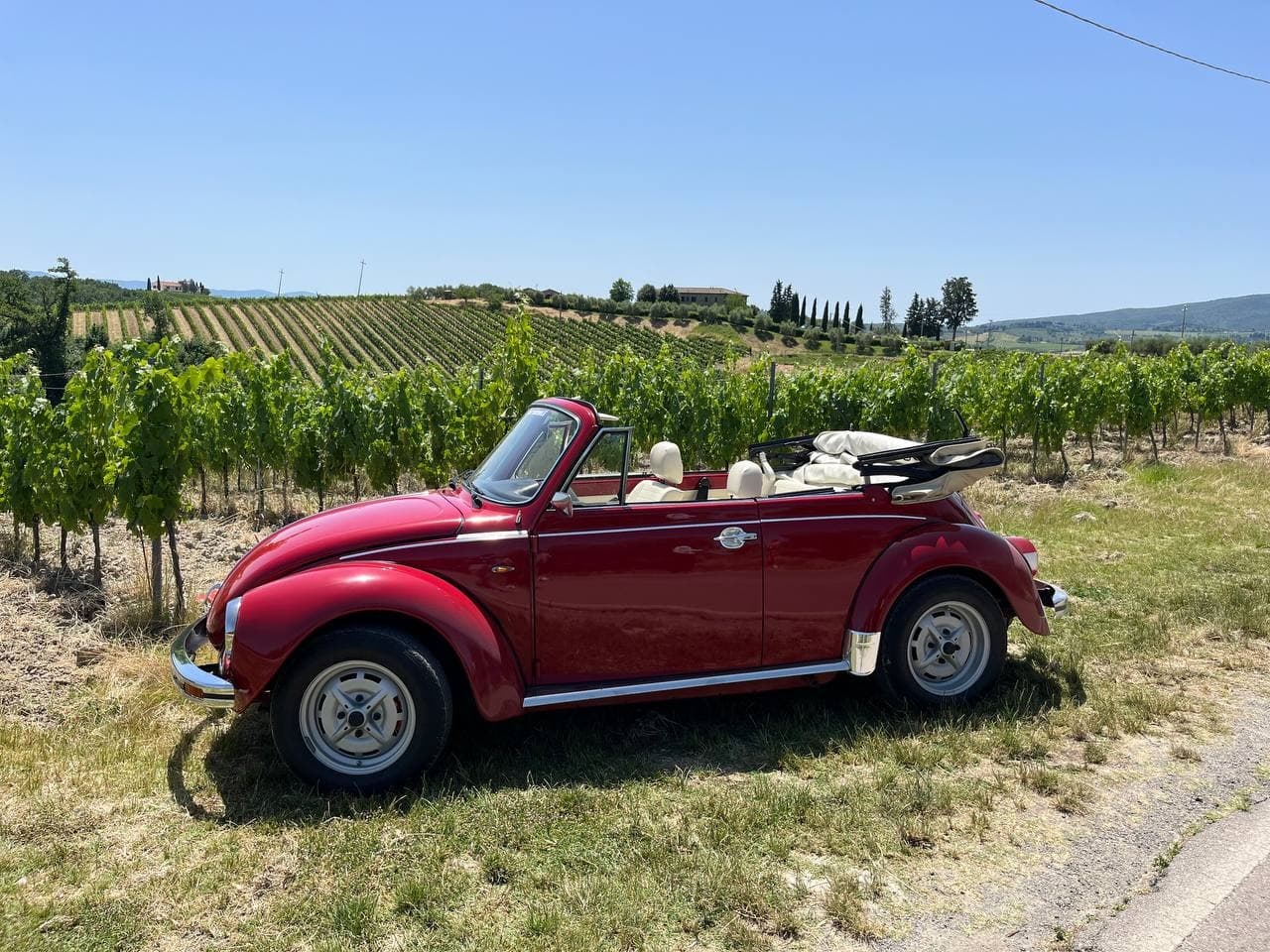 Vintage VW Tours with Tuscany on Wheels in Barberino Tavarnelle