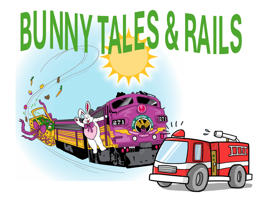 Celebrate Easter with Bunny Tales & Rails: Family Fun Train Ride and Egg Hunt in West End, NC