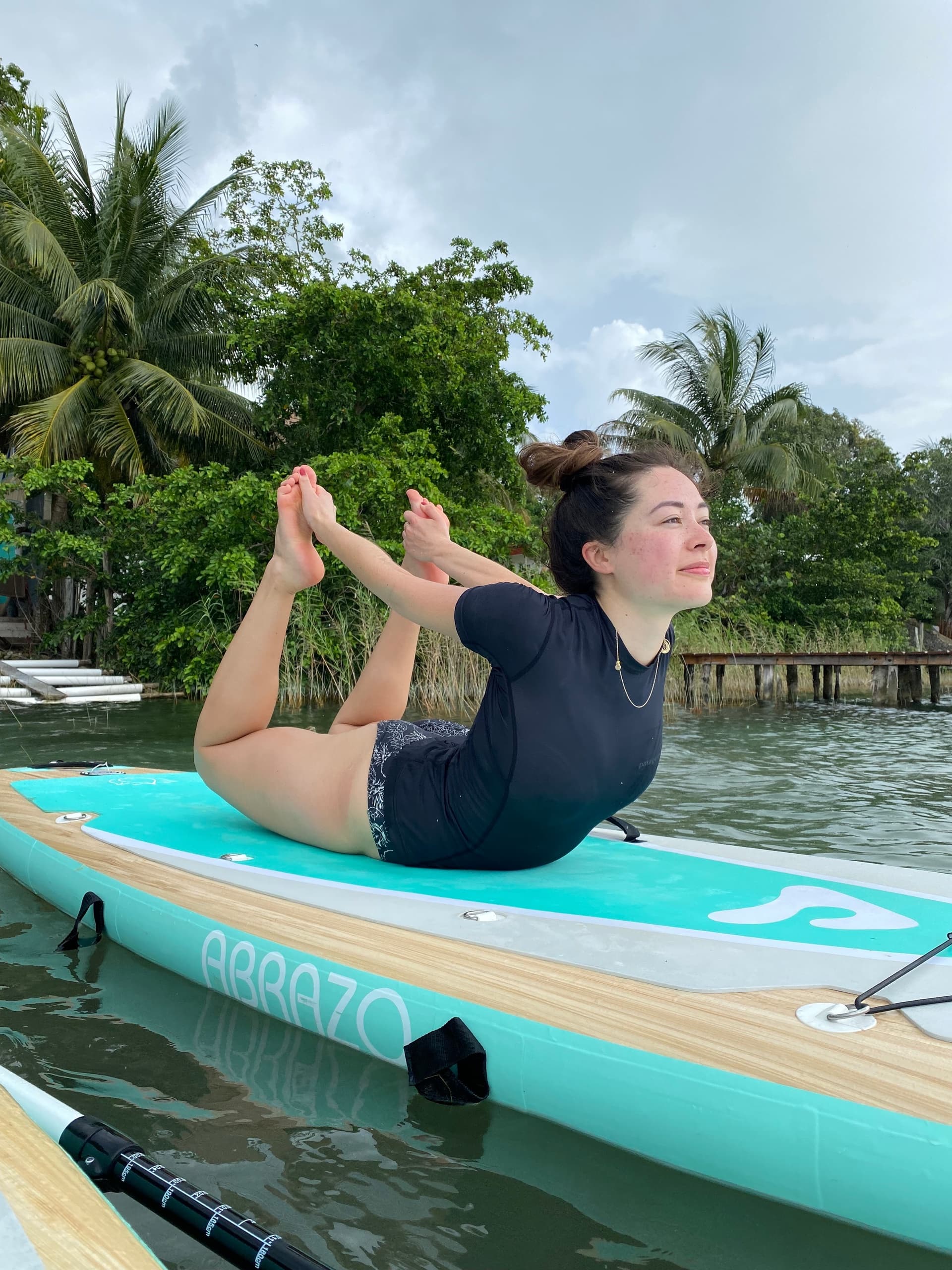 Sunrise SUP Yoga on Bacalar Lagoon: A Unique Waterside Wellness Adventure