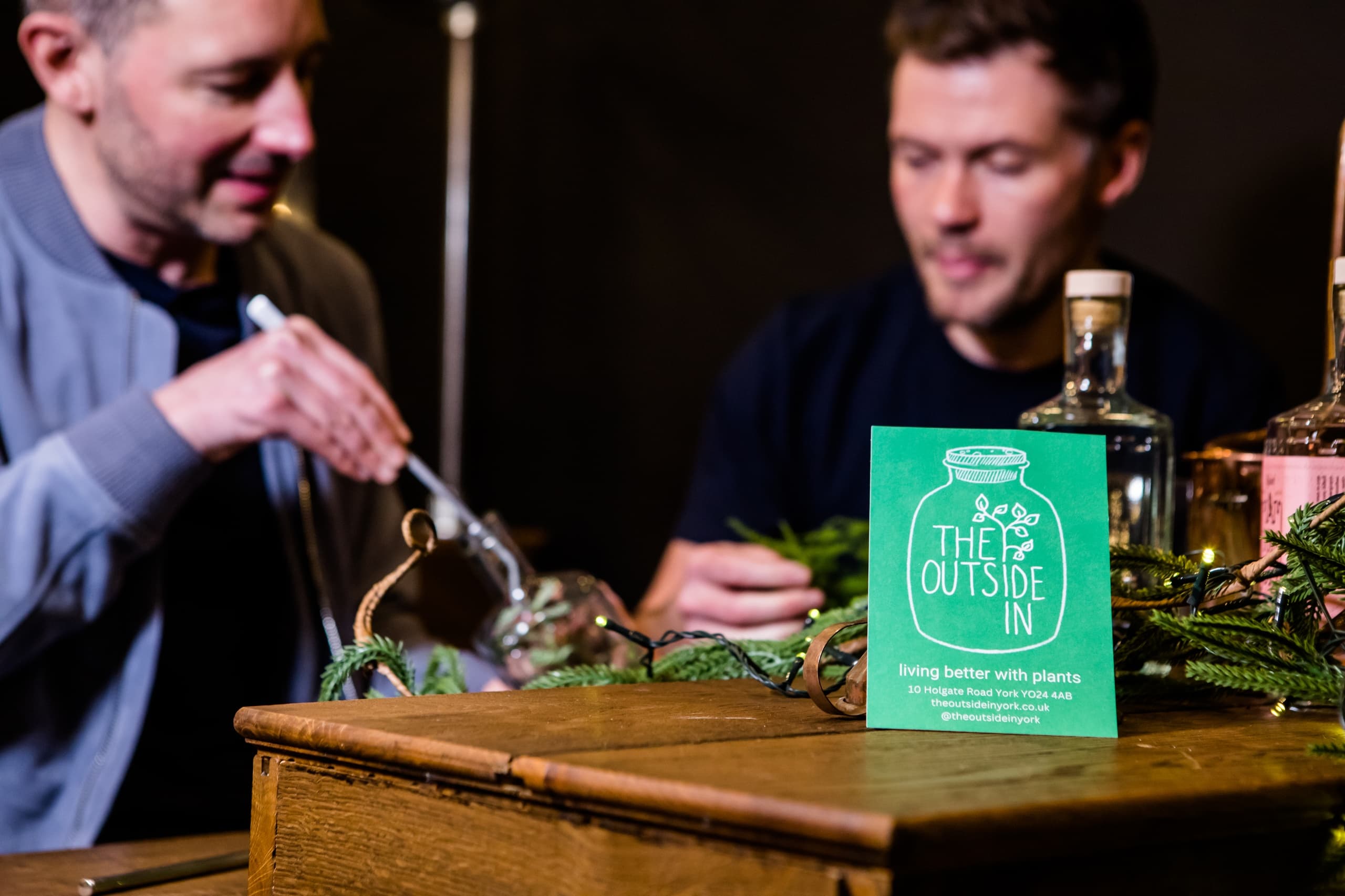 York Gin Bottle Terrarium Workshop: Build a Mini Tropical Garden with Alice photo 1