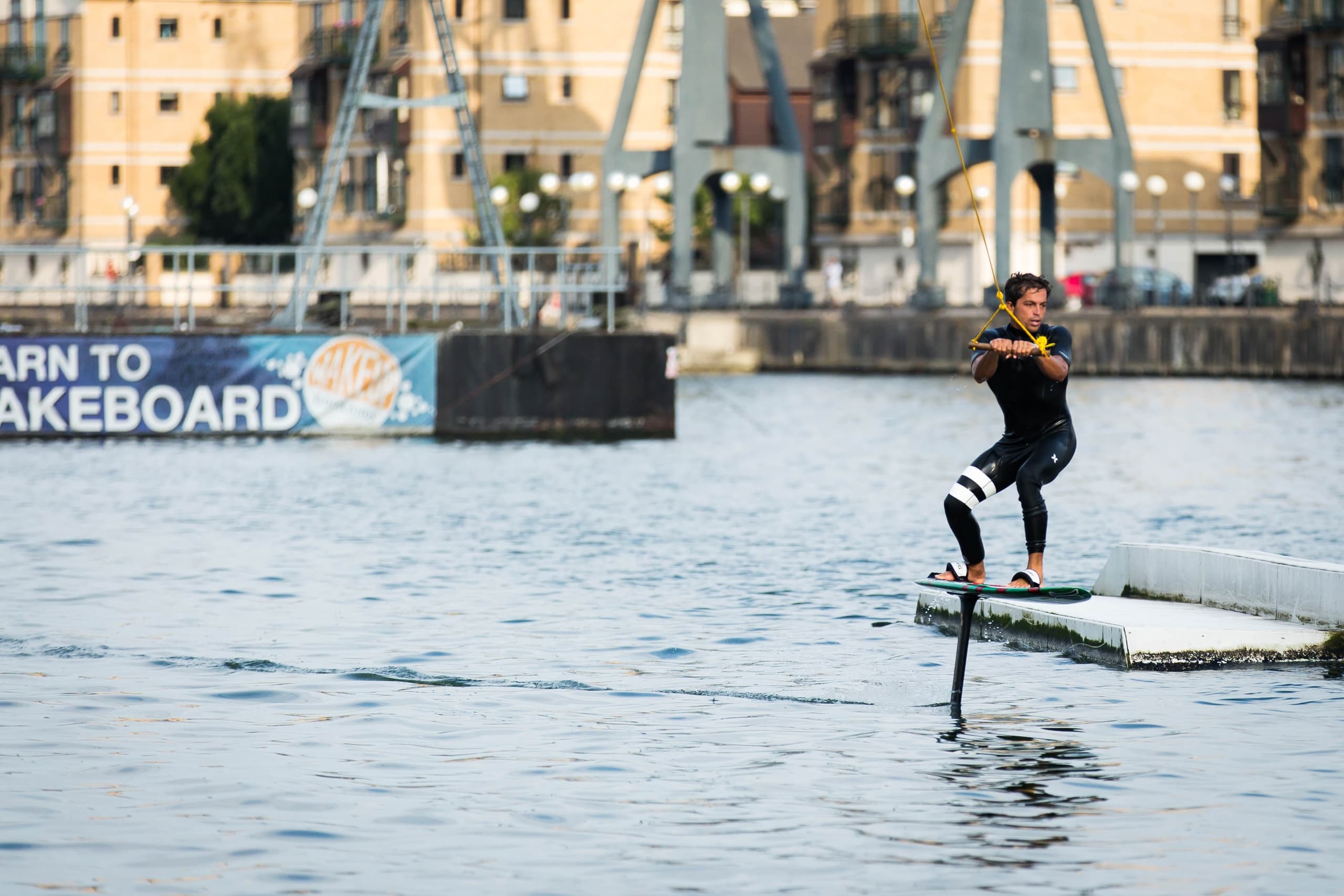 Water-Activities: Hydrofoil Adventure at WakeUp Docklands