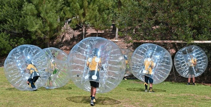 Crash, Bounce, Laugh: Bubble Football in Campelos, Lisbon