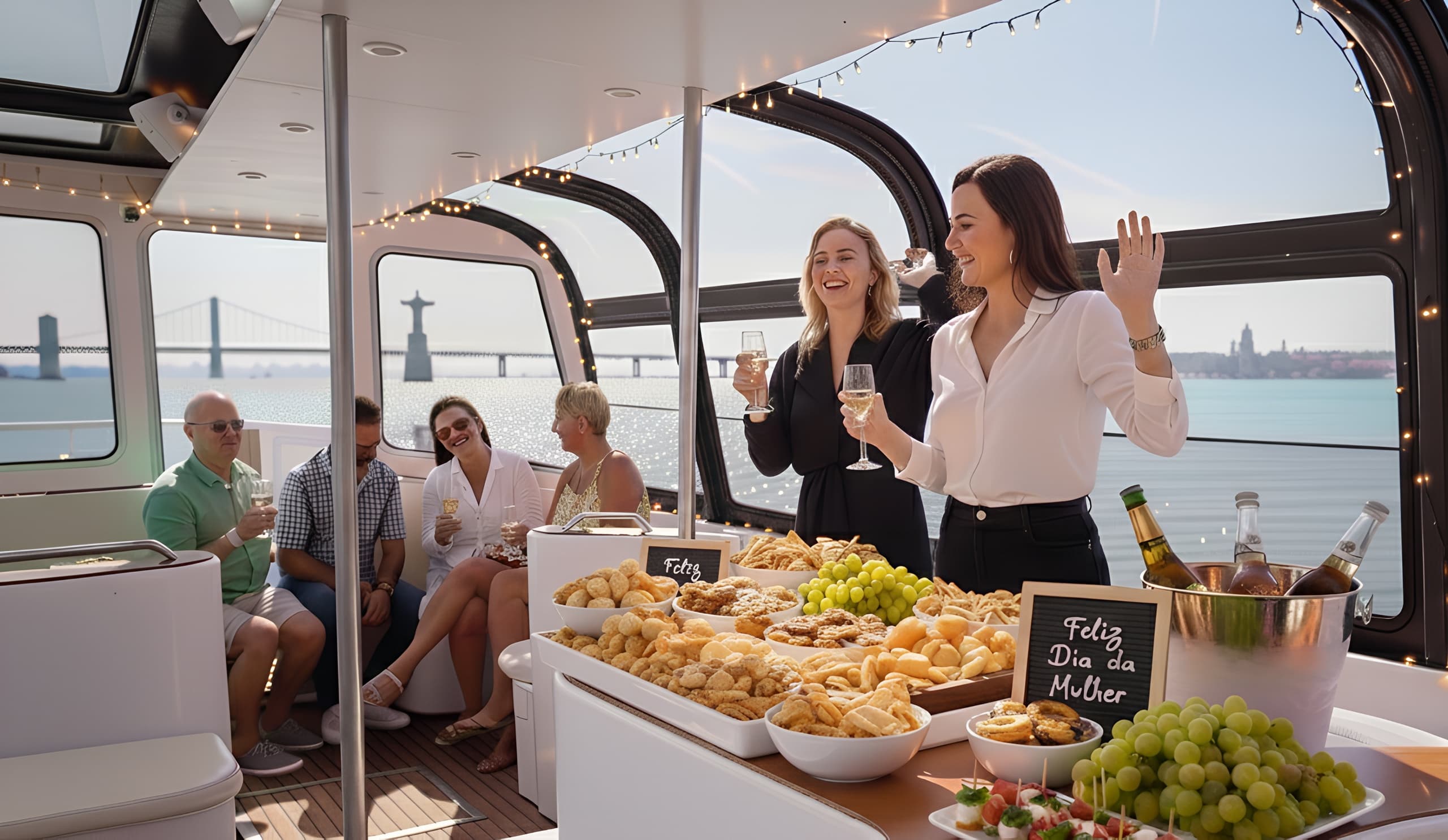 Sunset on the Tagus: Ladies Sunset Premium Experience in Lisbon photo 2