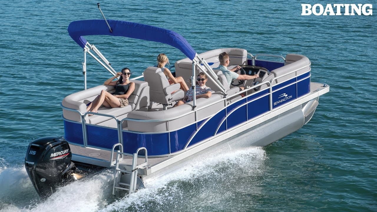 22' Bennington Tritoon Adventure in Delavan, Wisconsin