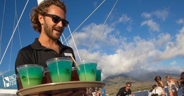 Sunset Cocktail Cruise & Whale Watch | PacWhale Eco-Adventures