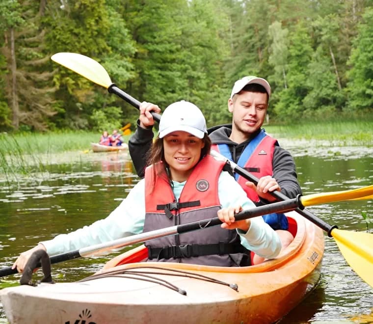 Water Activities: Buka Kayaking Tour in Aukštaitija National Park
