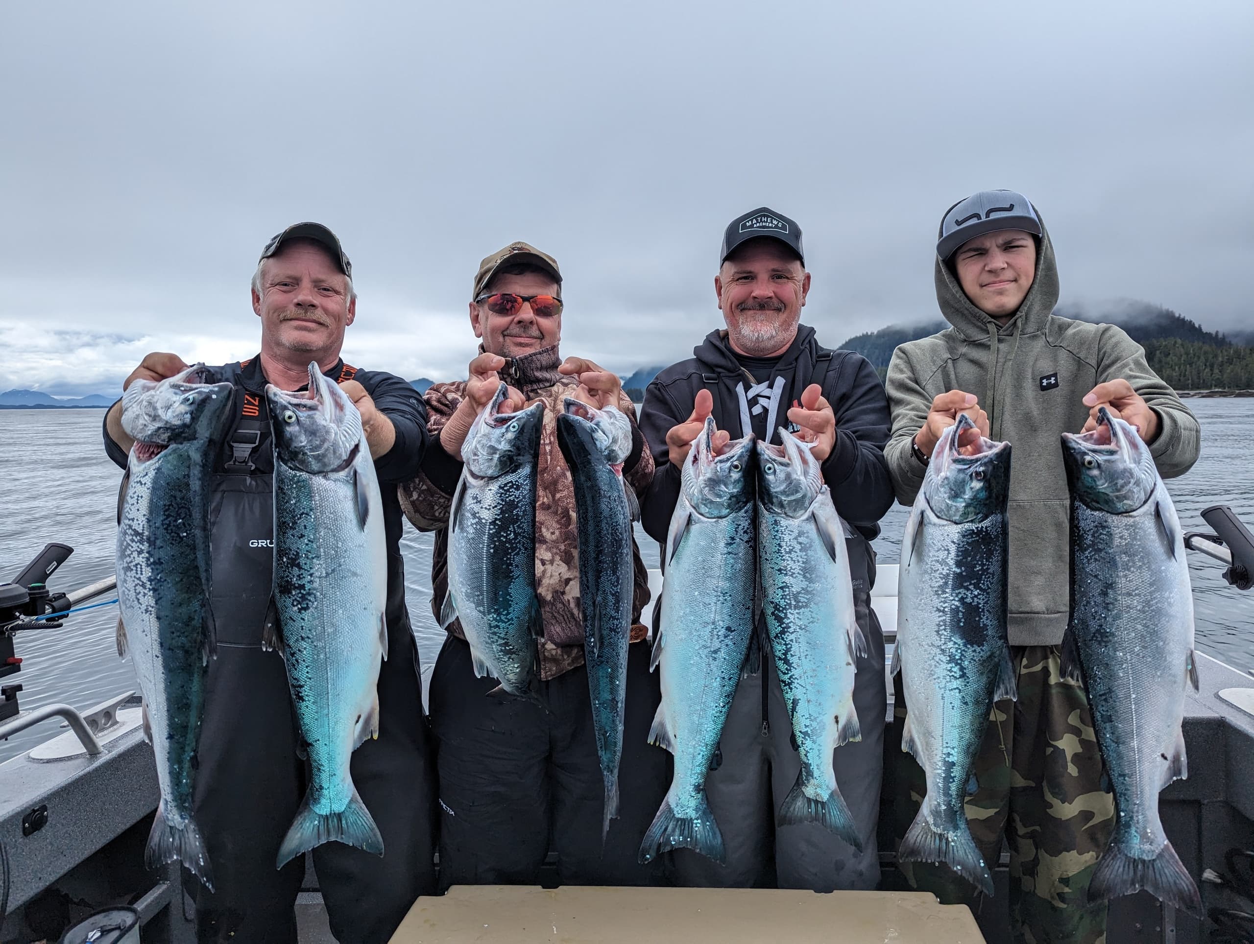 Full Day Salmon and Rockfish Fishing in Whittier, Alaska
