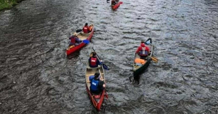 River Tweed Canoe Trip with Biggar Adventure in Scottish Borders