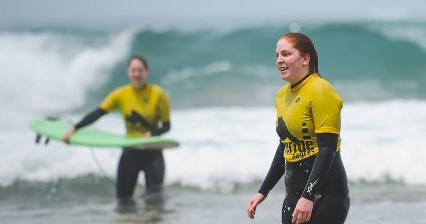 Group Surf Lessons in Vila do Bispo with Freeride Surfcamp