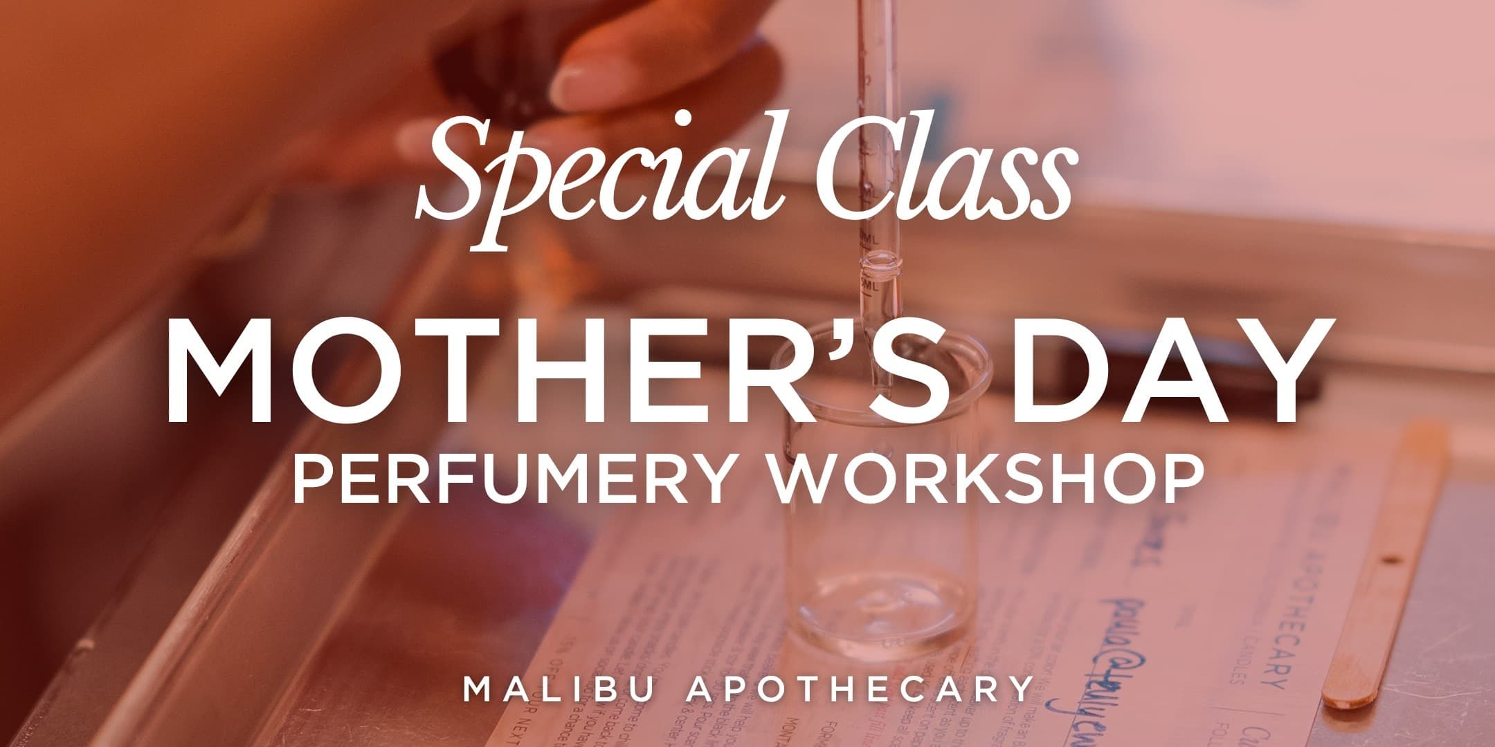 Mother's Day 50mL Perfumery Workshop in Dallas Design District