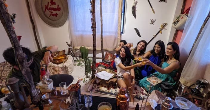 Escape to The Nomad's Tent: A Private Desert-Themed Lounge Experience in Singapore