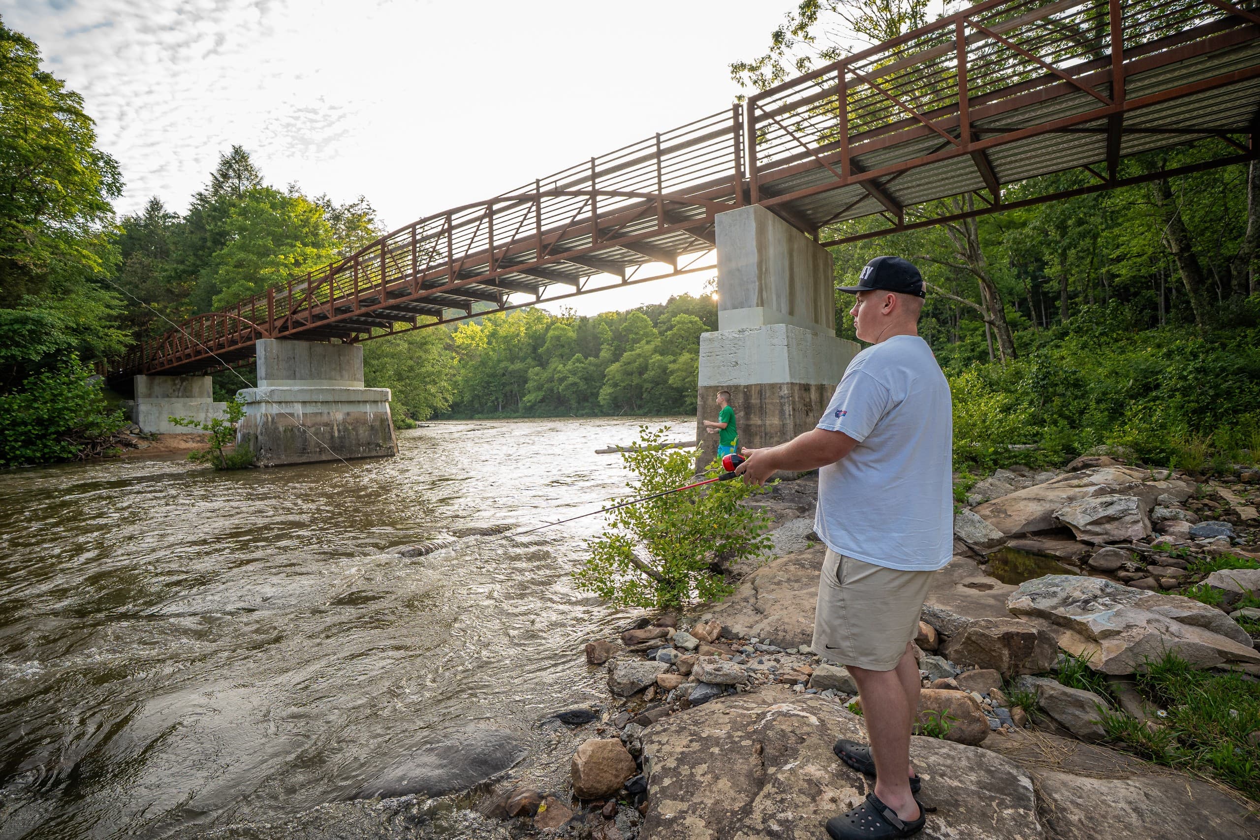 Riverfront Camper Rental on Meadow River - Rail-Trail Access Near New River Gorge photo 4