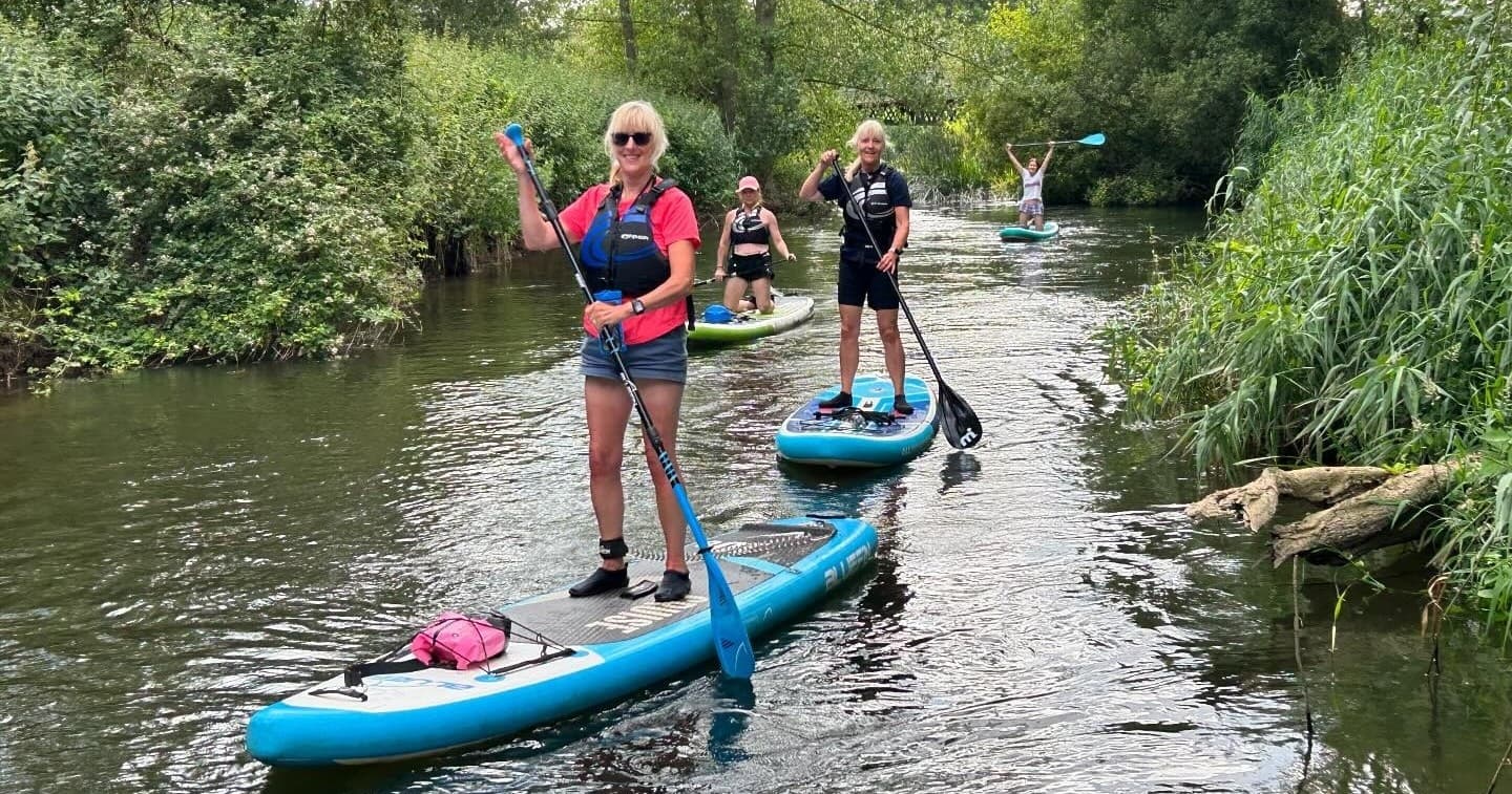 Explore the River Nene with the SUP Social Club: Paddle Through Stibbington’s Scenic Waters